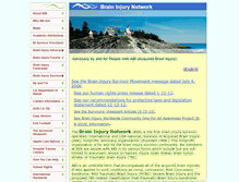 Tablet Screenshot of braininjurynetwork.org